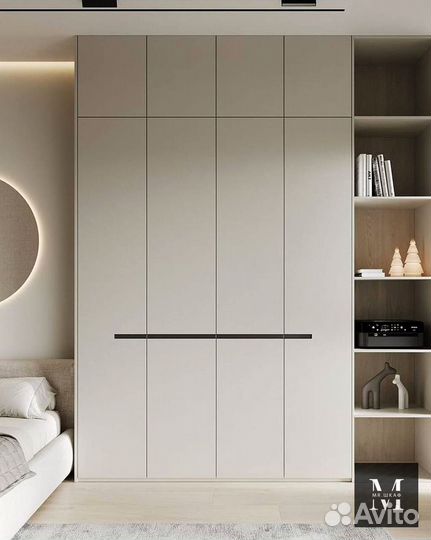 Шкаф с фрезеровкой