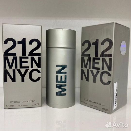 Carolina herrera 212 men NYC 100мл