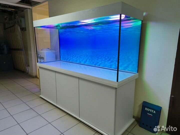 Аквариум 800 Premium свет биофильтр фон подставка