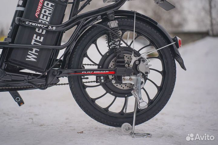 Электровелосипед White Siberia Camry 3.5 1200W