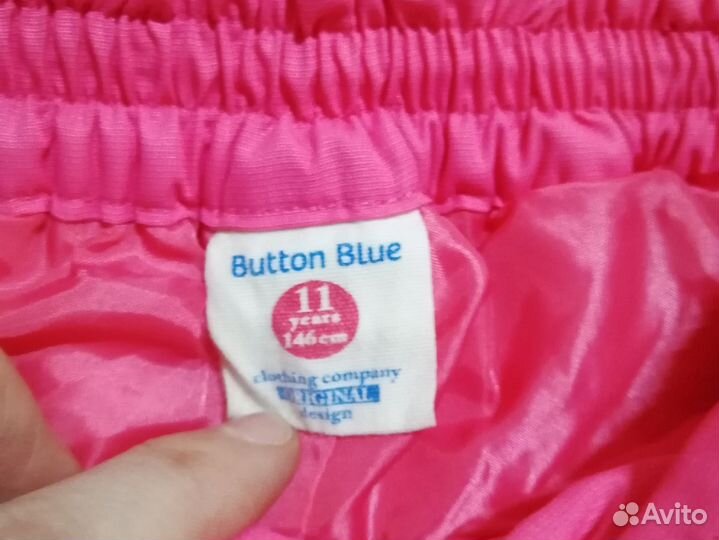 Брюки утепленные button blue 146