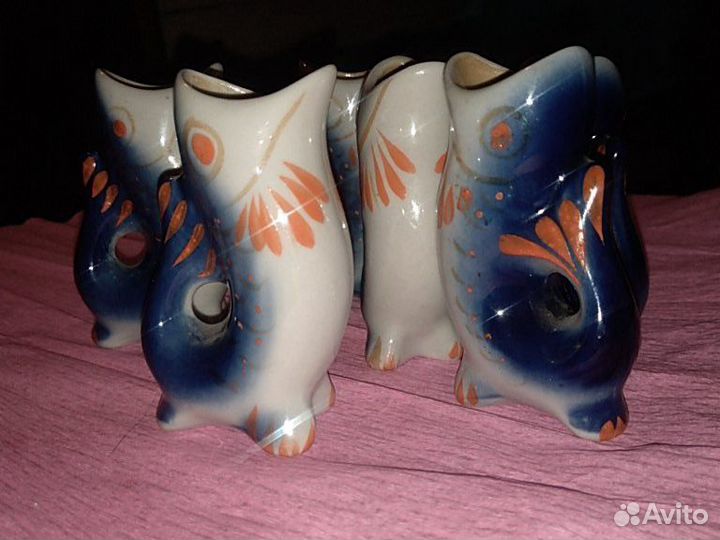 6 рюмок рыбок лфз