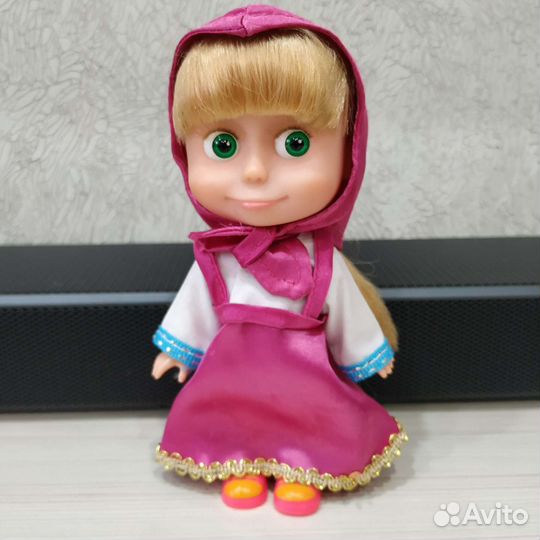 Кукла Маша и Медведь(разговаривает, поет)