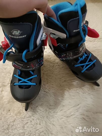 Коньки детские раздвижные 27 30