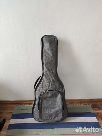 Чехол для гитары утеплённый 18 мм серый