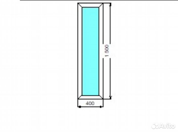 Окно пластиковое