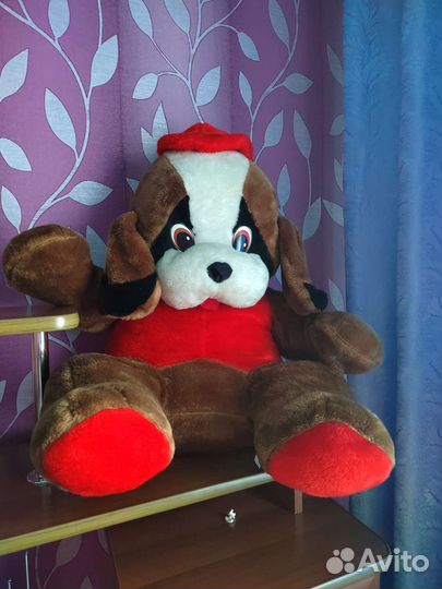 Собака мягкая игрушка