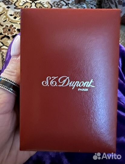 Запонки и зажим для галстука S.Z. Dupont