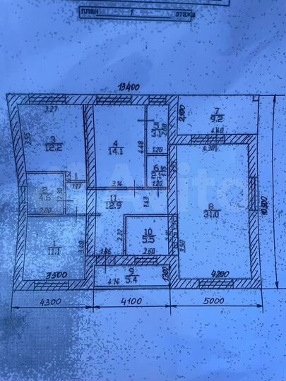 Дом 120 м² на участке 7 сот.