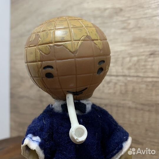 Резиновая Игрушка Мальчик Глобус Сделано В СССР
