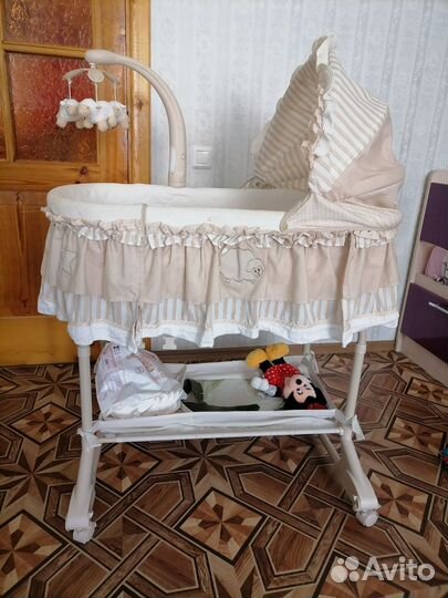 Коляска люлька для новорожденных бу