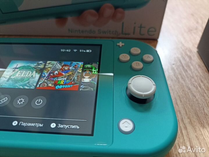 Nintendo Switch Lite прошитый 20 игр