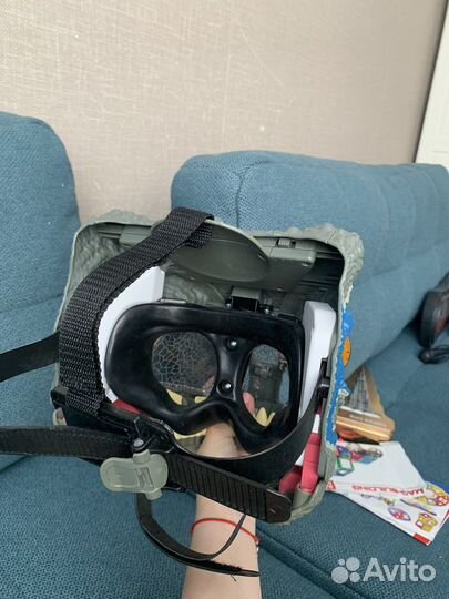 Маска динозавр jurassic world