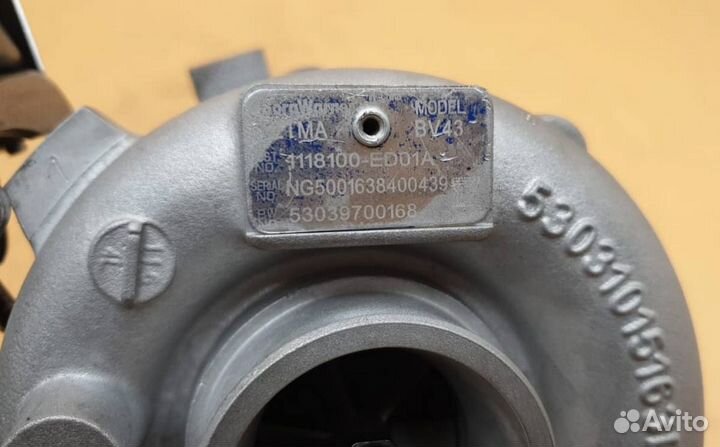 Турбина great wall Hover H5, H6 2.0T 04D20