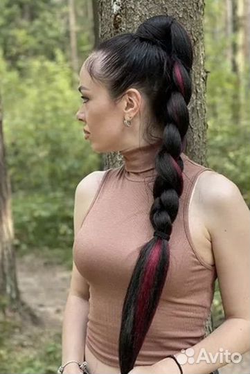 Хвост на резинке 70 см