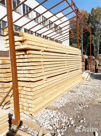 Брус обрезной 150х150х6000мм с доставкой