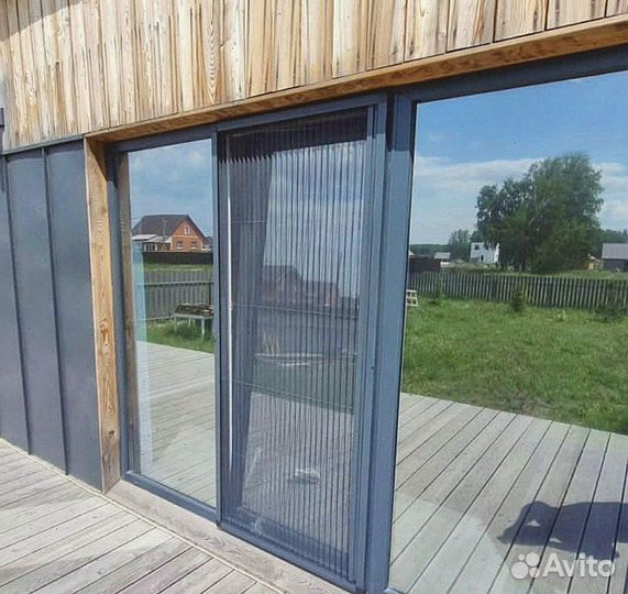 Москитные сетки (плисе)