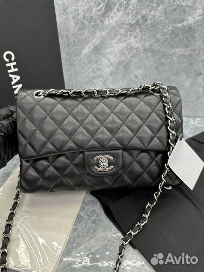 Сумка chanel натуральная кожа