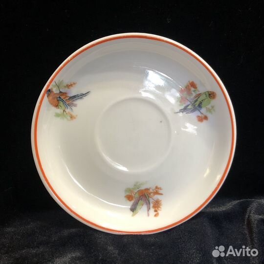 Кофейная пара Попугаи Дулево