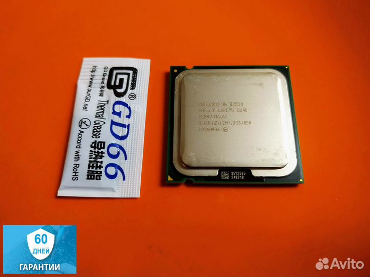 Процессор Intel Core 2 Quad Q9550 для Socket 775