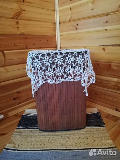 Корзина для белья бамбук