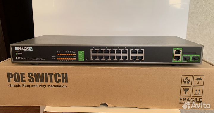 Poe коммутатор