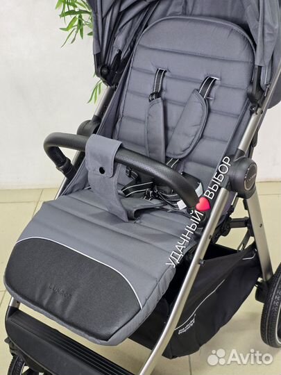 Прогулочная коляска Luxmom 730 Libra (серый)