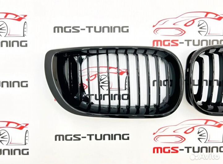 Решётка M-Performance BMW E46 02-07 черный глянец