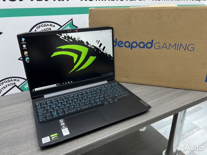 Новый Lenovo 8 ядер core i5 8Gb GTX 1650Ti SSD 256