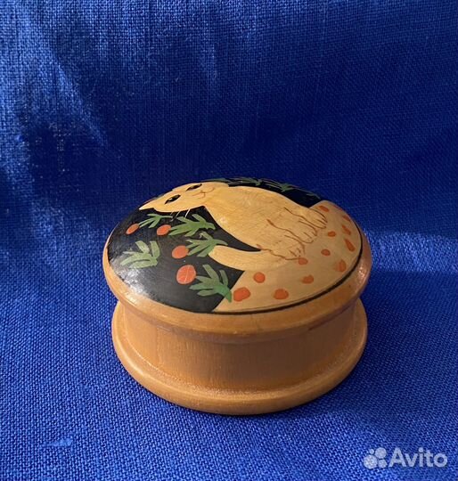Деревянная шкатулка винтажная Англия