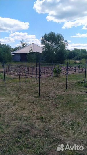 Изготовление ограды на могилу возможна установка