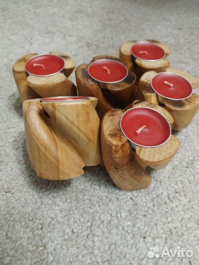 Чайная свеча ручной работы