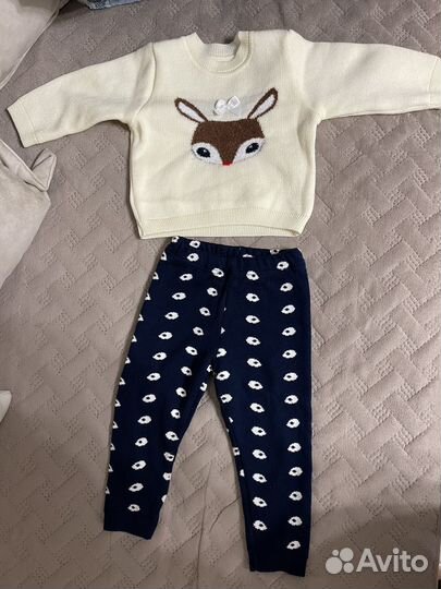 Вещи пакетом для девочки 86-92