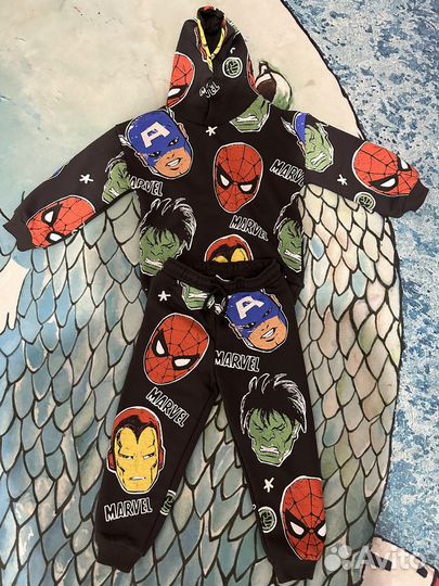 Костюм zara marvel