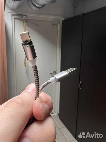 Кабель для iPhone type c / lightning и магнитный