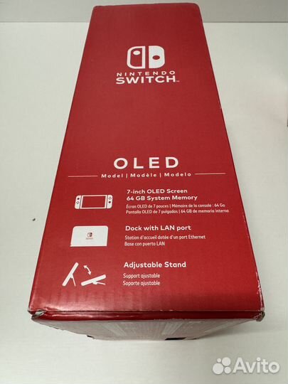 Nintendo Switch oled 64Gb White / Red Mario