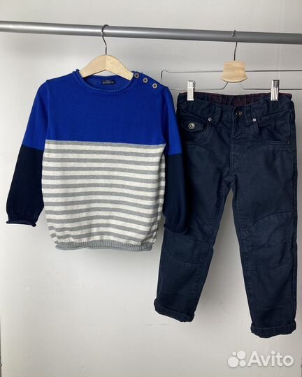 Фирменные вещи пакетом мальчику 98/104 hm zara