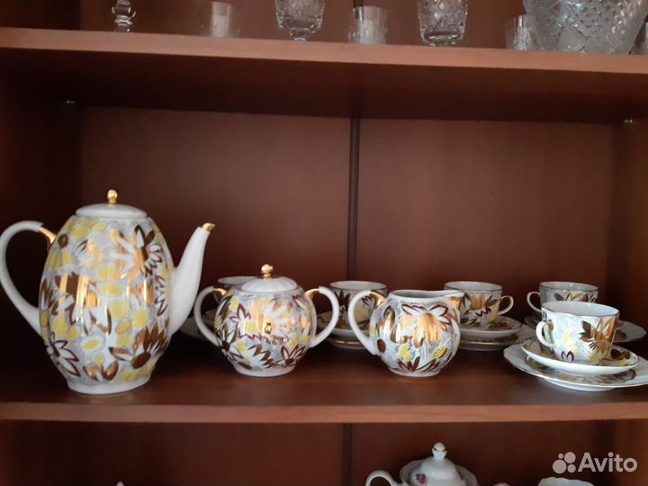 Продам кофейный фарфоровый сервиз