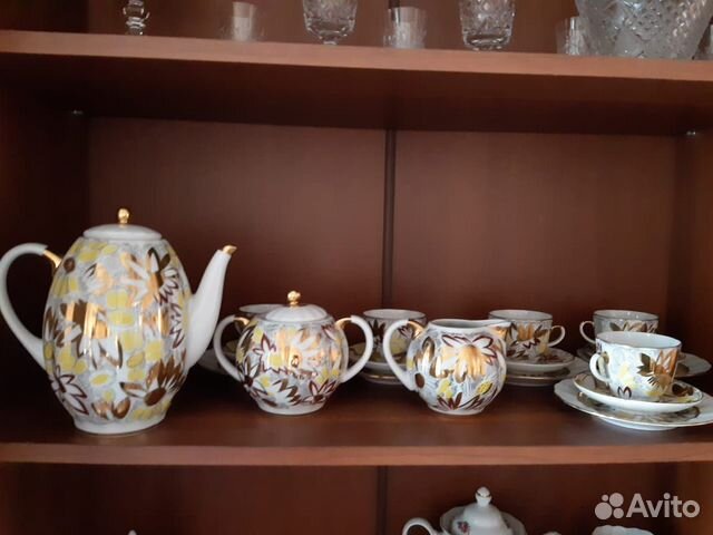 Продам кофейный фарфоровый сервиз