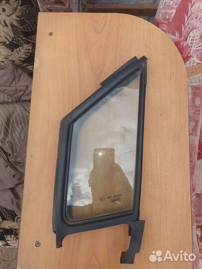 Форточка передней левой двери splash agila