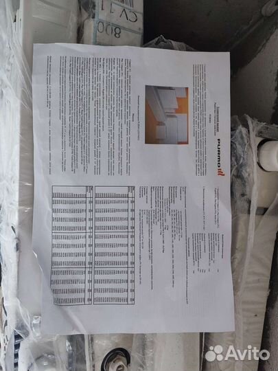 Радиатор Purmo Ventil Compact 11 500-800