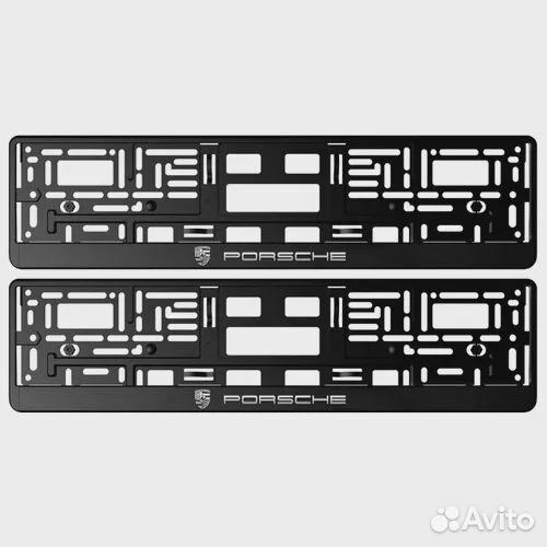 Рамки для номера автомобиля Porsche