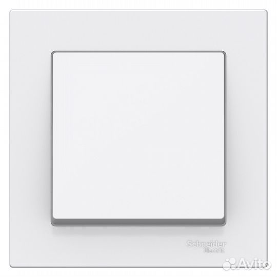 Антибактериальный Выключатель новый Schneider Elec