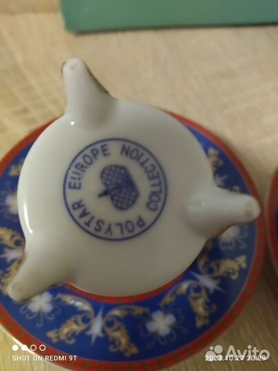 Чашкаи с блюдцем. Для кофе. 2шт.цена за 2