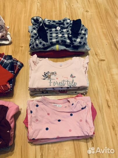 Детские вещи пакетом для девочек 74 -92