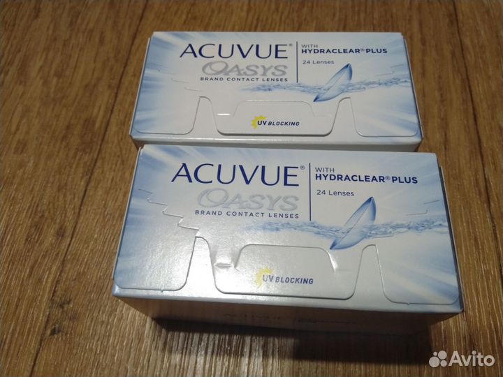 Линзы acuvue oasys -3,25