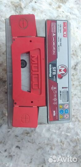 Аккумулятор автомобильный 12 v 75ah Мутло