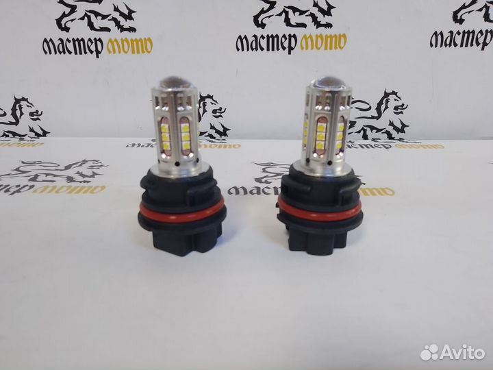 Светодиодная Led лампа фары Honda Dio 18 чипов