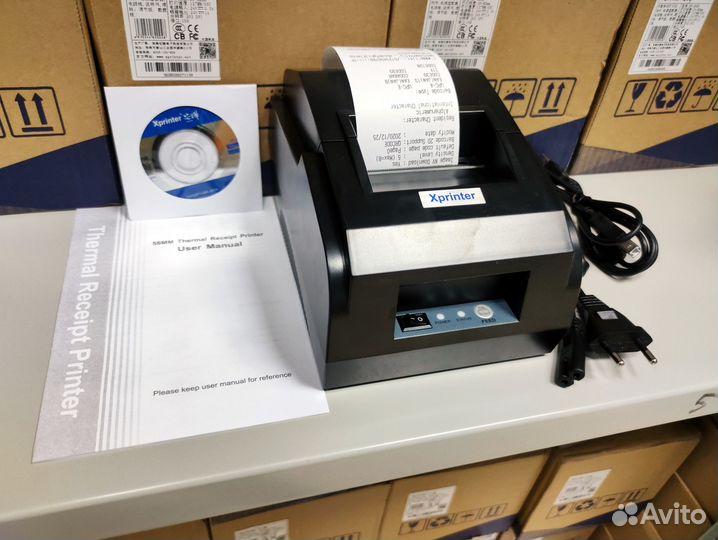 Принтер чеков 58 мм Xprinter термопринтер