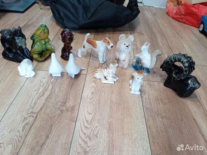Статуэтки СССР без сколов. Фарфор и керамика